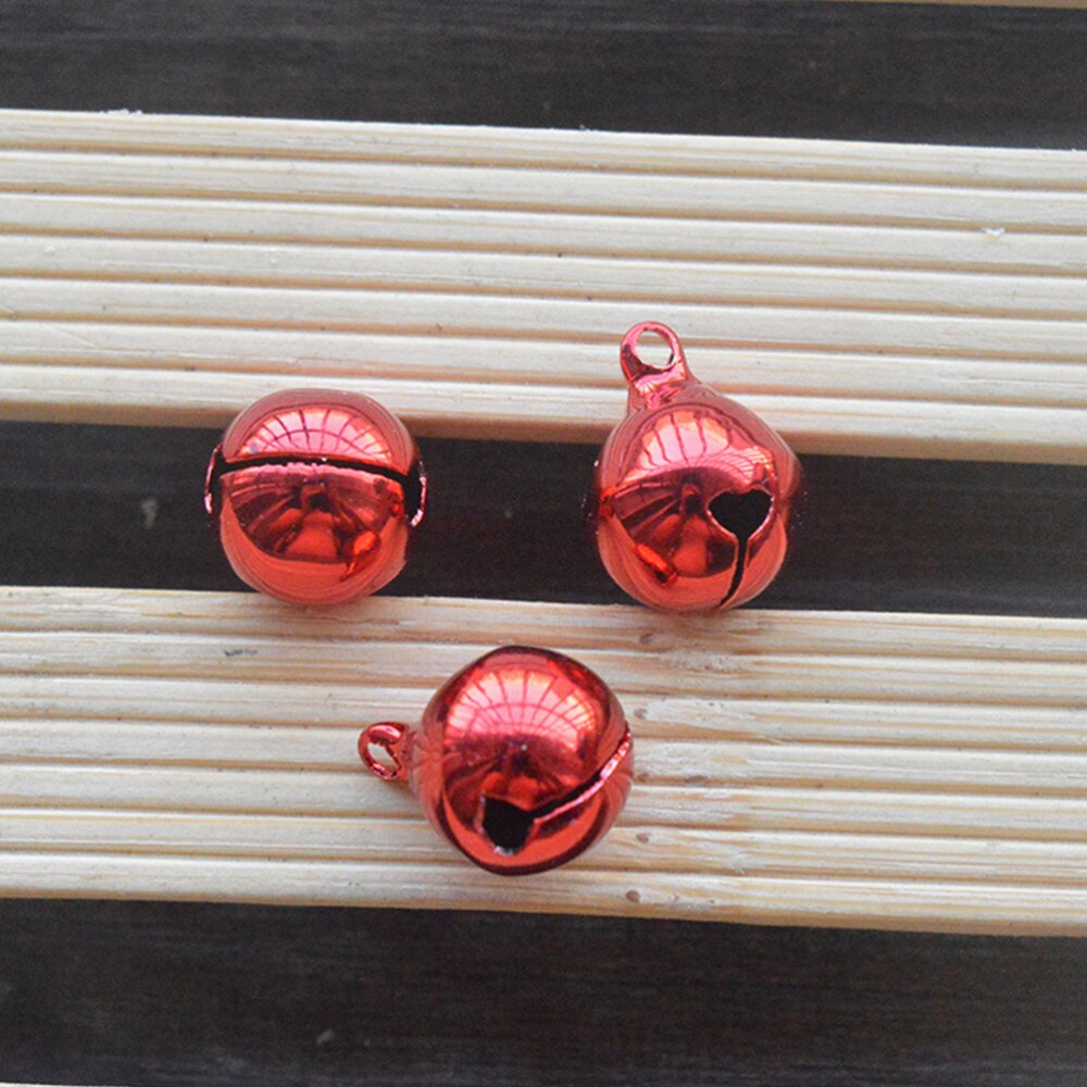 50Pcs Diy Craft Bell Electroplated Bell Diy Sieraden Accessoires Kerst Klokken Decoratieve Metalen Bells Voor Cadeau Kerst Diy