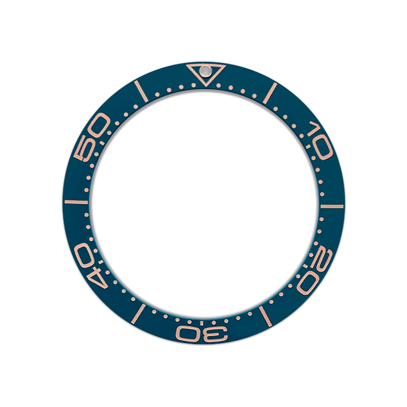38Mm Gebogen Keramiek Bezel Insert Ring Past Skx007 Skx009 Srpd Gmt Sub Zeepaardje Horloge Case Mannen Horloge Ring Refitting Delen: # 1B/Paars