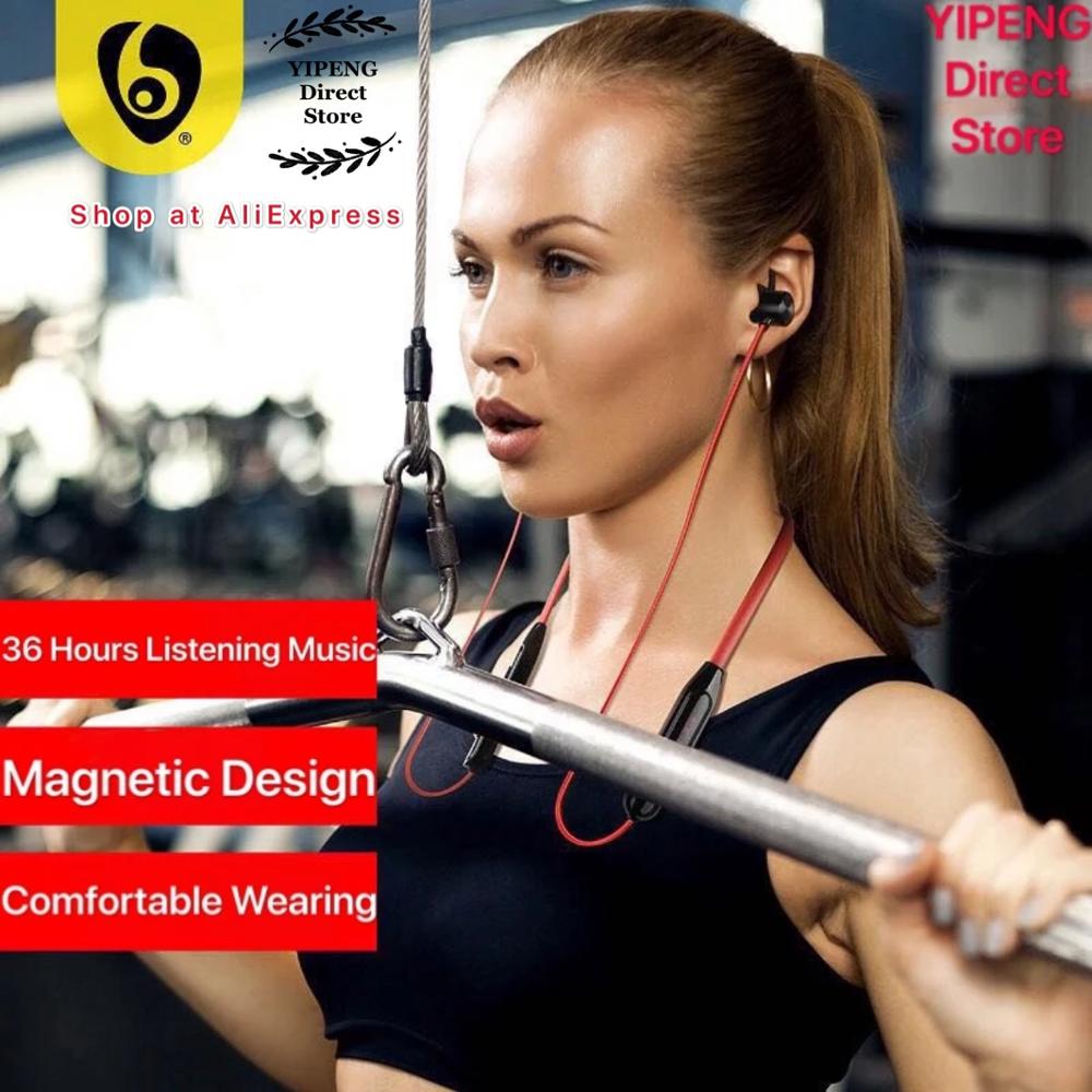 OVLENG S18 Wireless Bluetooth Earphones Sport Neckband Magnetic Earbuds Microphone Handsfree Stereo Bass Waterproof Earphone