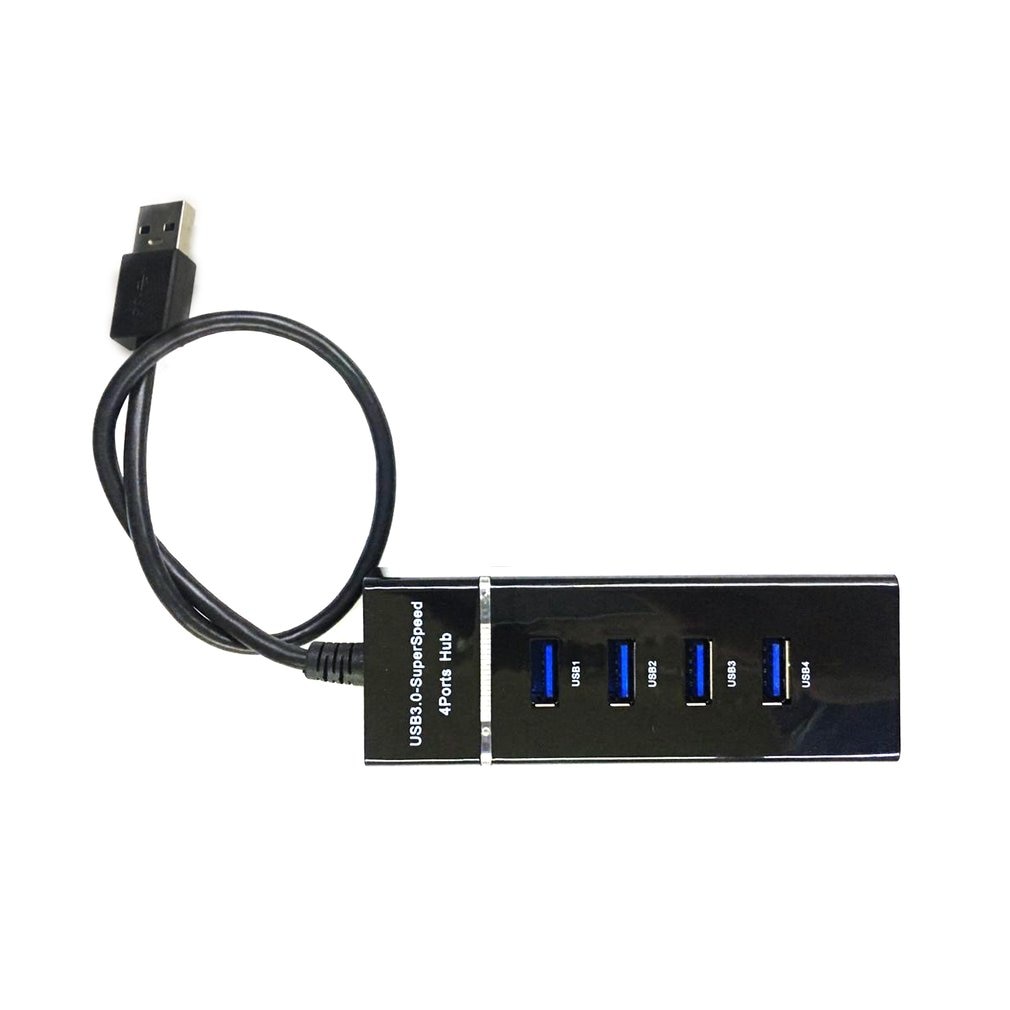 4 Ports USB Hub High Speed Transmission USB 3.0 Hub Extension Adapter Portable USB Splitter For Laptop Notebook PC
