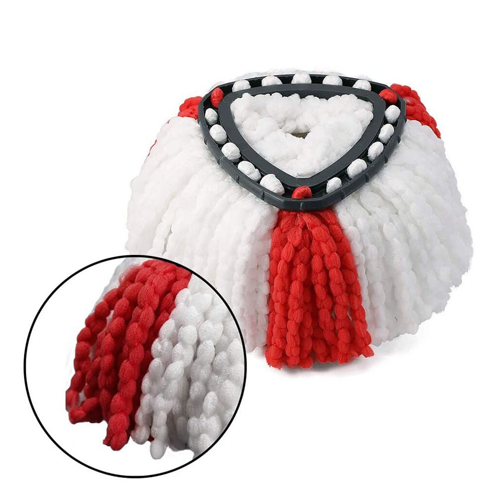 1/3Pcs Mop Head Replacement for Vileda O-cedar Mop Washable Mop Pad Polyester Reusable Mopping Cloth 360 Rotatable Mop Accessori