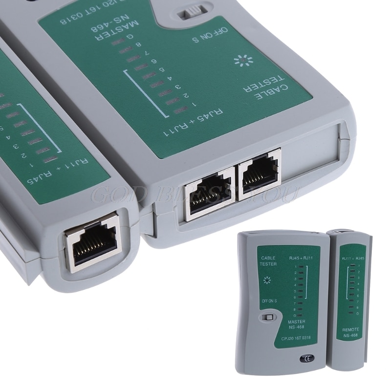 Netværkstest  rj45 rj11 cat 5 utp lan kabel netværk tester værktøj