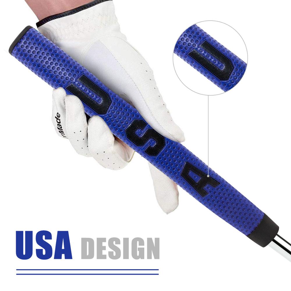 Golf Putter Grips with USA style and Anti-Slip Material Blue Color