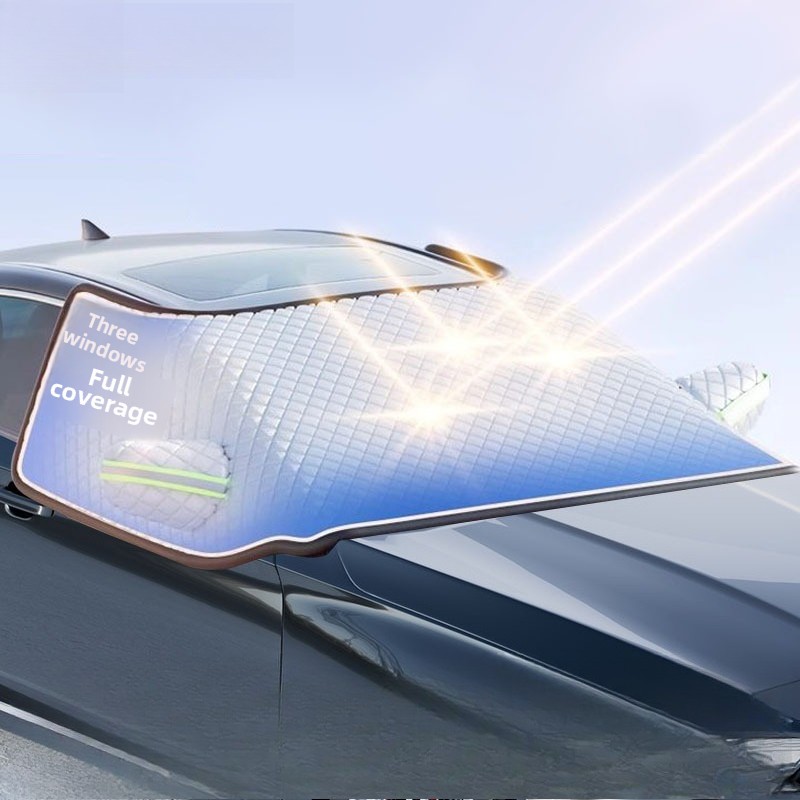Auton aurinkosuoja etupaneeli auton aurinkovoide lämmöneristys aurinkosuojaverho auton ikkunalasi aurinkovarjon suojus kärryn aurinkosuoja