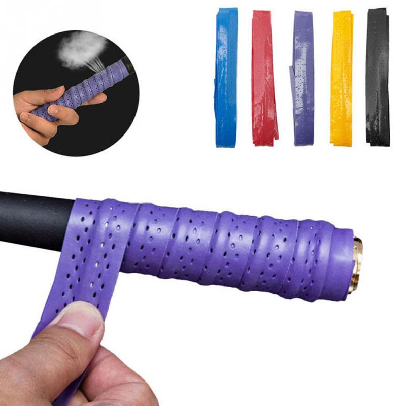 Dry Tennis Racket Grip Anti-skid Sweat Absorbed Wraps Taps Badminton Grips Racquet Vibration Overgrip Sweatband Sports