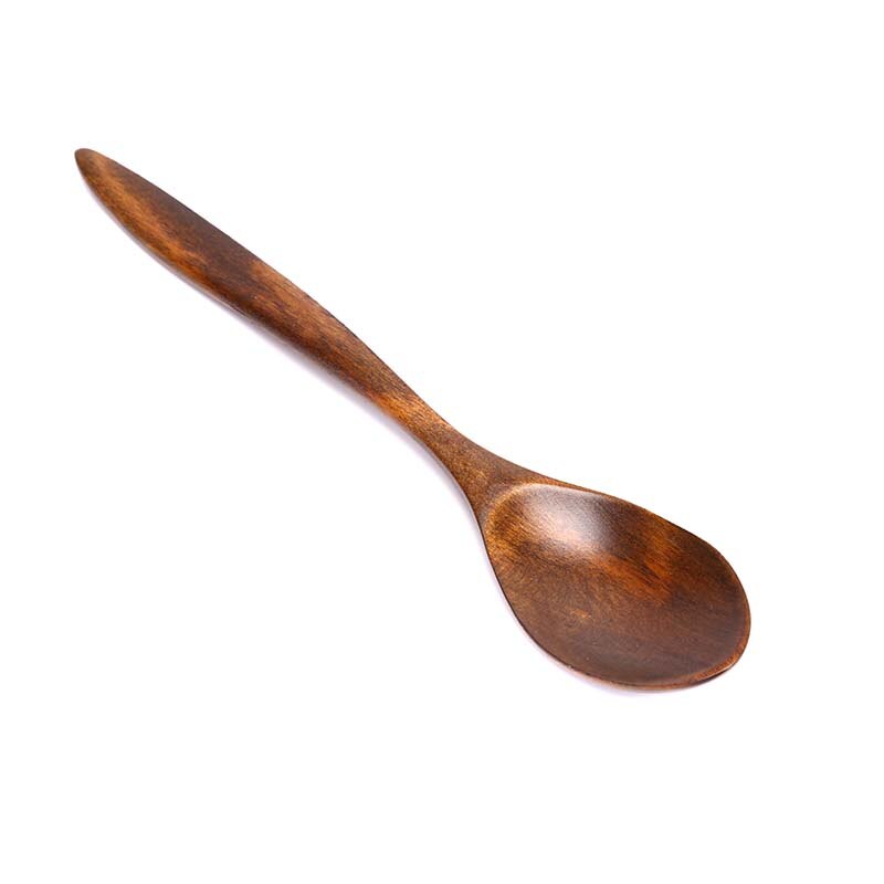 Wooden Spoon Kitchen Cooking Utensil Tool Soup Teaspoon Catering For Kicthen for Eating Mixing Stirring Cooking