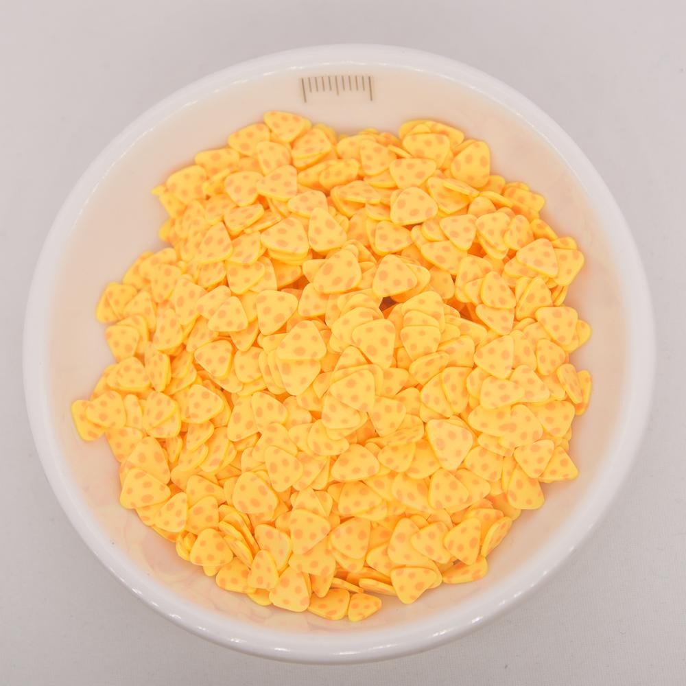 65g broodcake kaas hamburgervorm klei polymeren sprinkles voor telefoondecoratie, schudkaarten diy, nail art: 5 kleine
