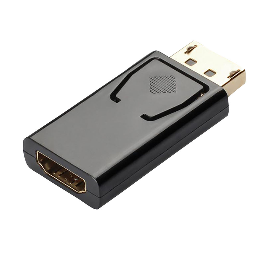 Adattatore da DP a HDMI-porta di visualizzazione compatibile con HDMI maschio femmina DisplayPort convertitore adattatore DP a HDMI: Default Title