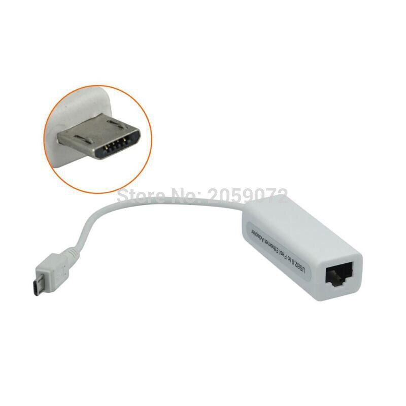 Raspberry pi zero zero w ethernet-adapter micro usb til  j45