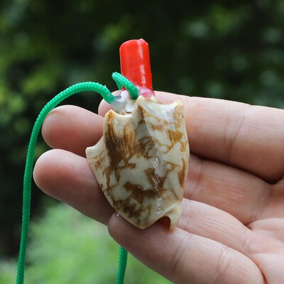 Sunchamo – sifflet de conque naturel, petite coquille de corne caractéristique, jouet artisanal, ornement Micro-paysage, décoration artisanale: s
