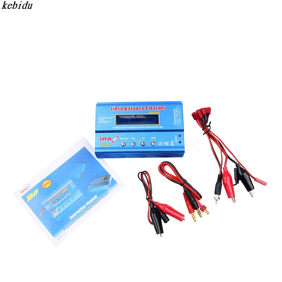 Kebidu 1Pc Li-Ion Ni-Cd Rc Batterij Imax B6 Lipro Nimh Balance Digital Charger Discharger Voor Nimh Nicd batterij 60W Max