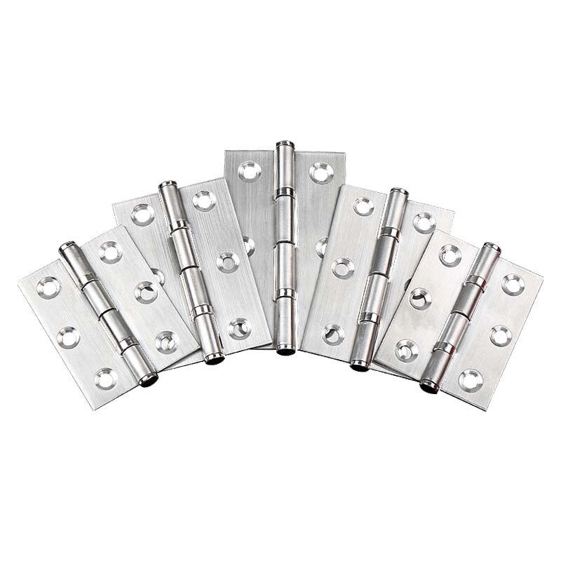 2PCS 2inch 2.5inch 3inch Stainless Steel Butt Hinges For Cabinet Doors/Windows Furniture Hardware Connector Free Screws