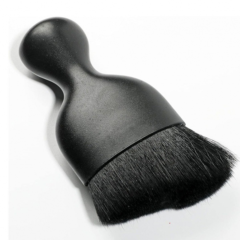 Car Interior Cleaning Brush Center Console Clean Tools Air Outlet Cleaning Soft Brush With Shell Car Crevice Dust Removal Brush