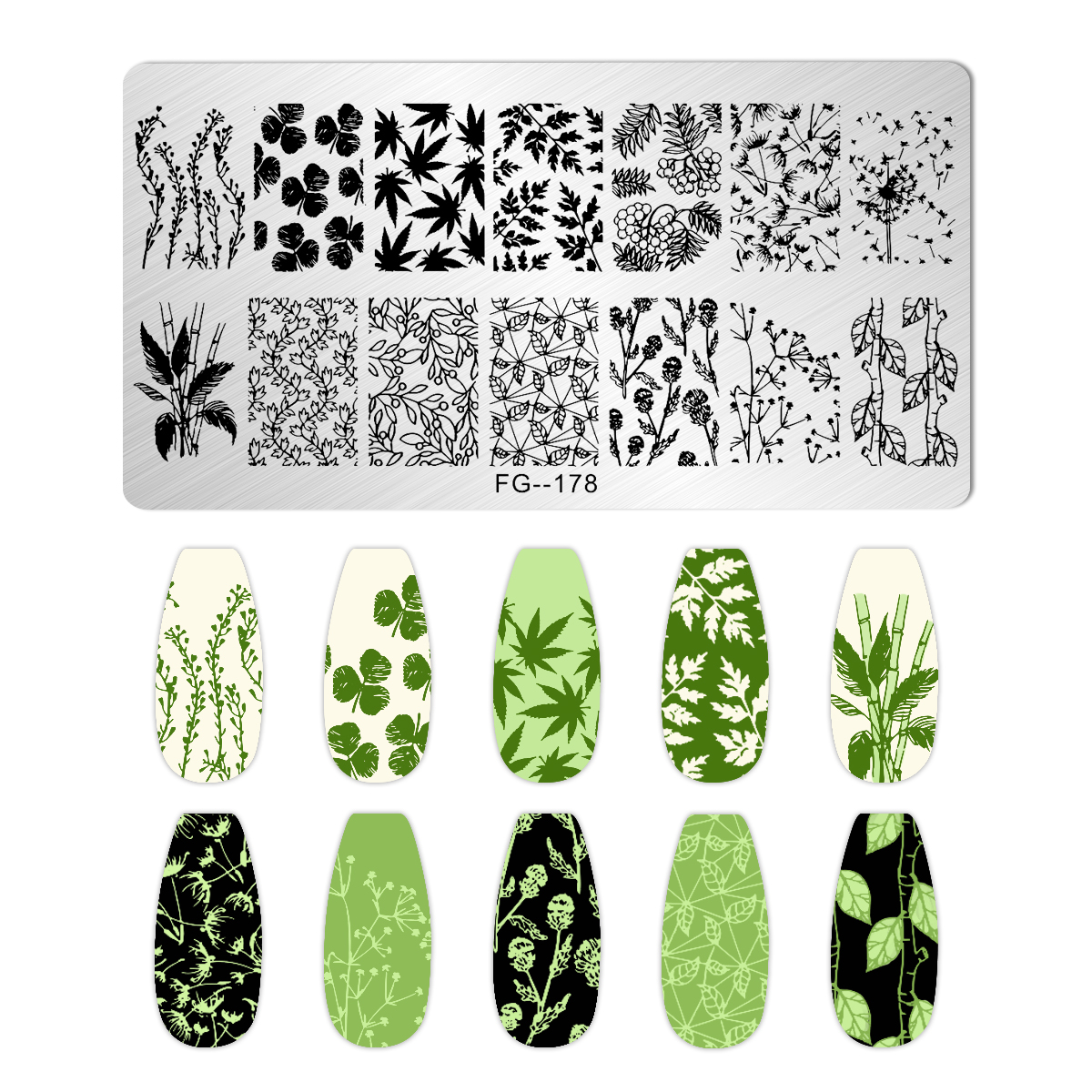 Blätter Blume Streifen Gänseblümchen Stempelplatten Lotus Rose Nagelstempel Vorlagen Aprikosen Blumendruck Schablonen Vorlagen: Rosa