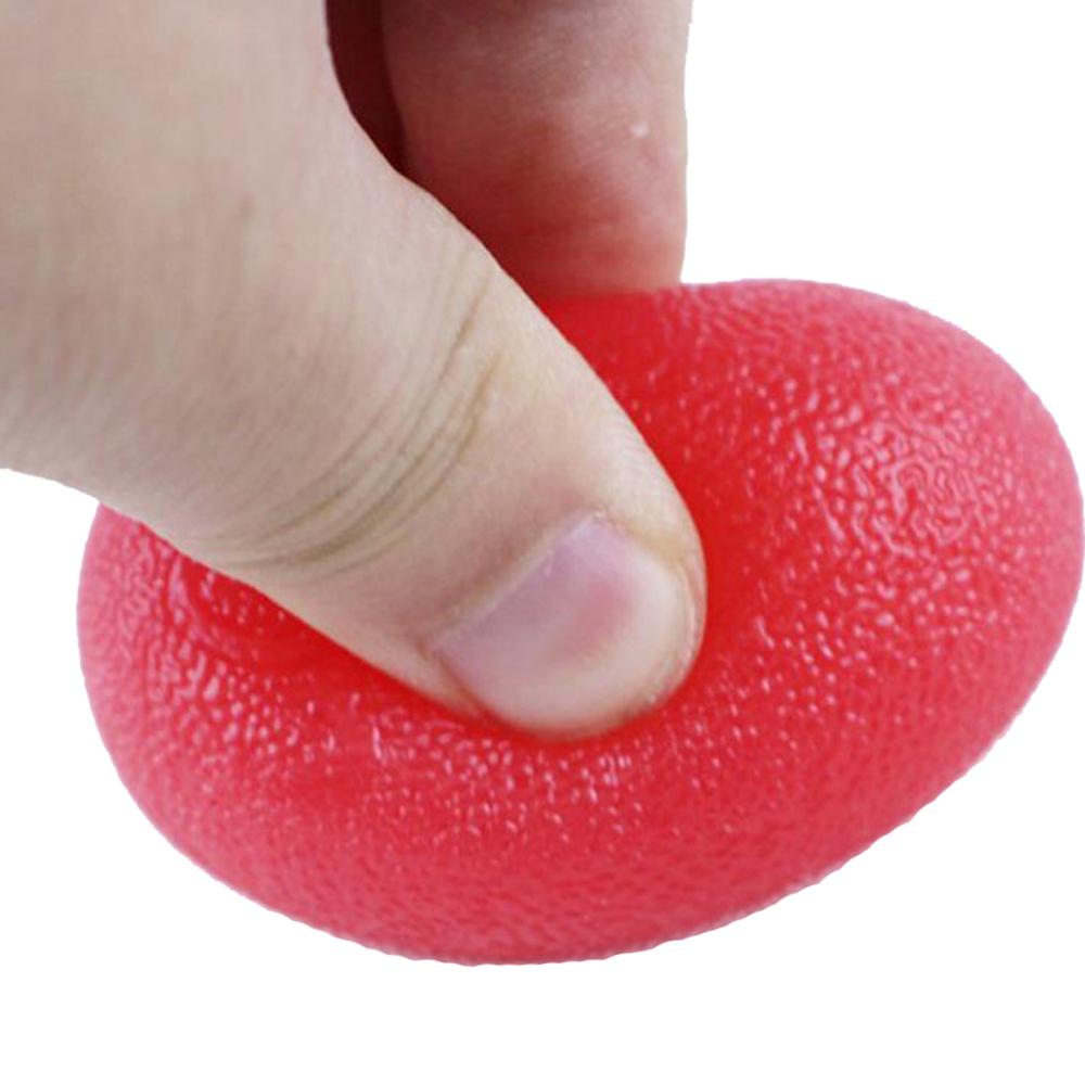 Silicone Egg Hand Grip Ball Fitness Grip Expander Strengthening Wrist Finger Trainer Pressure Reducer Power Ball Hand Grip Ball