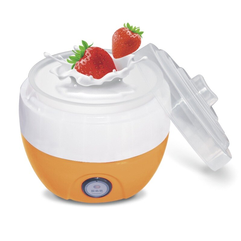Candimill 220V Electric Automatic Yogurt Maker Machine Yoghurt DIY Tool Kitchen Appliance Home Yogurt Making: Orange