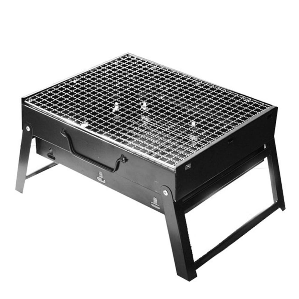 Outdoor Rack Afneembare Veld Barbecue Barbecue Oven Rvs Veld Barbecue Carbon Oven Carbon Kebab Handvat