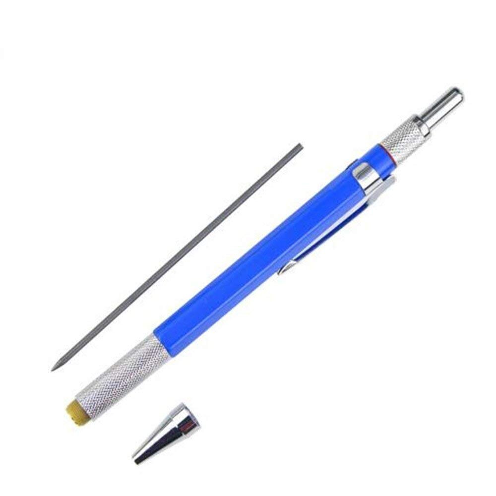 2MM 2B Lead Holder Automatic Mechanical Drafting W/Sharpener Head+12PCs Leads For Student Drawing Sketch Write Art Supplies