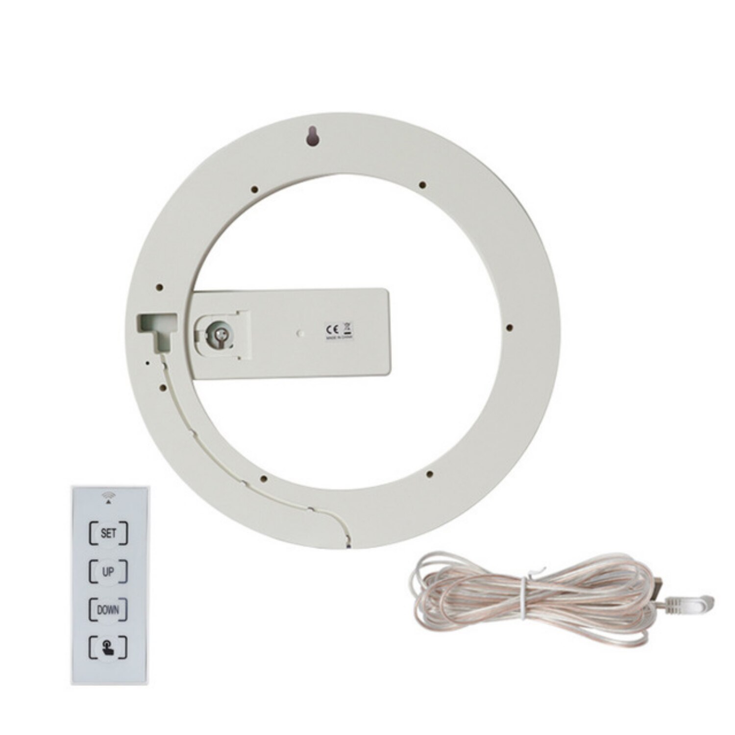 3d Led Digital Wall Clock Alarm Mirror Hollow Watch Table Clock 7 Colors Temperature Nightlight For Home Remote Control