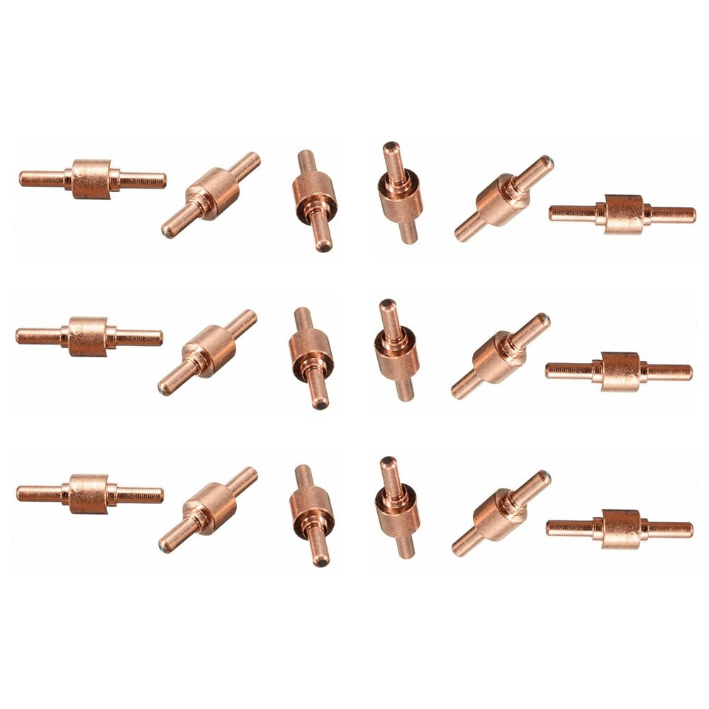 18Pcs PT31 Plasma Cutter Verbruiksartikelen Standaard Elektroden Tips Nozzle Keramische Kopjes Ringen 40A/50A Pak Voor CUT50/60: Package 2