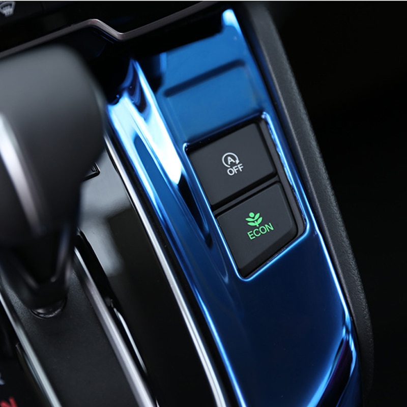 Car gear box interior decoration patch cover For Honda CRV CR-V accessories CarStyling