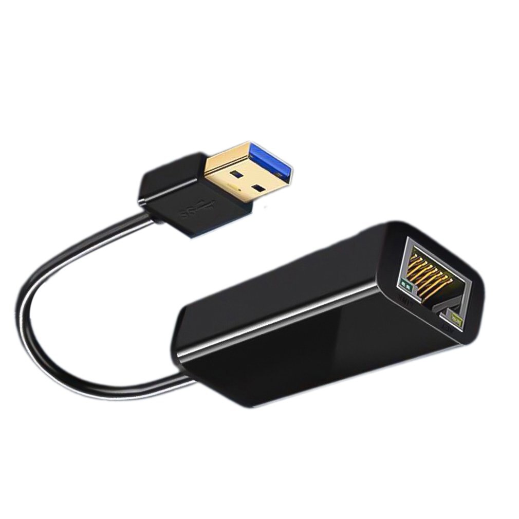 USB Ethernet USB 3.0 robić RJ45 Centrum 1000 mb/s Lan RTL8153 karta sieciowa USB Ethernet dla Xiaomi Mi skrzynka 3/S dekoder