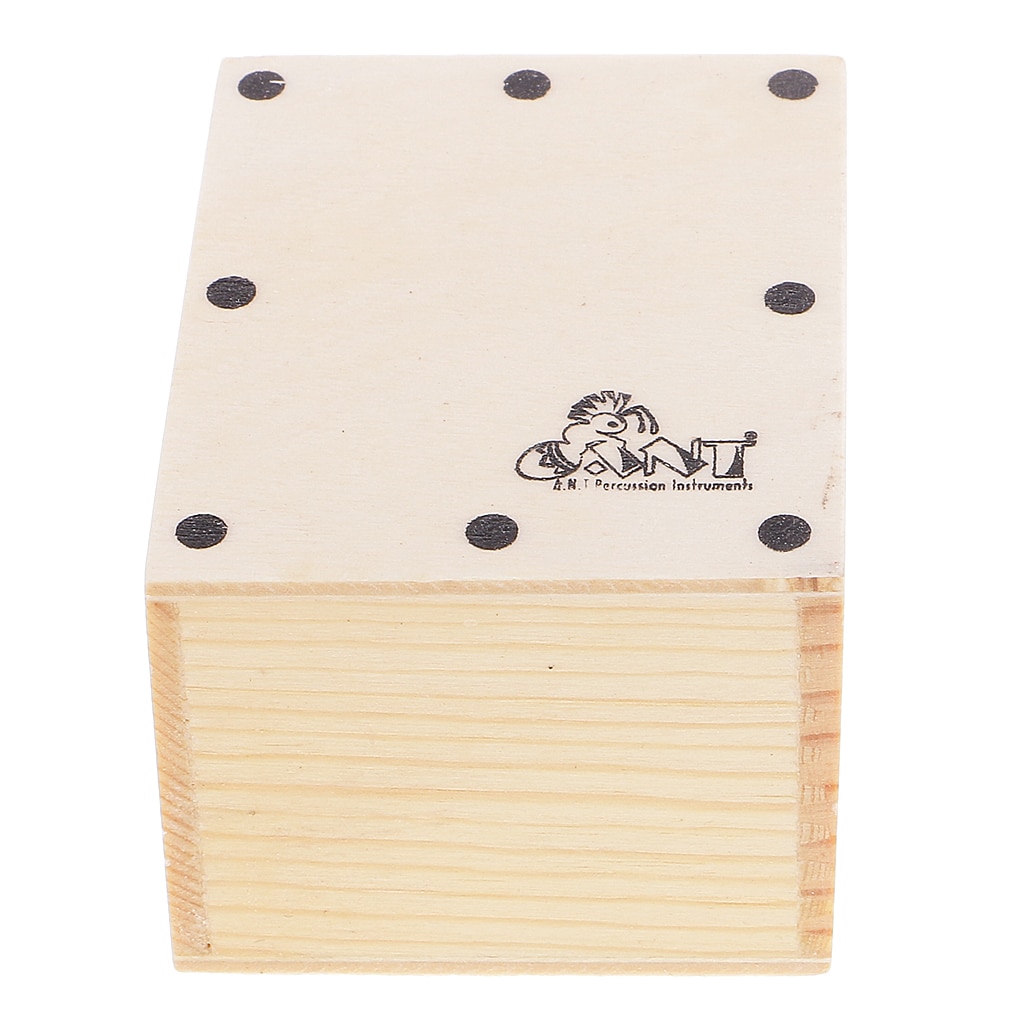 Petit tambour en bois Cajon, transport de sable, Mini Instrument à Percussion à la main, pièces d'accompagnement