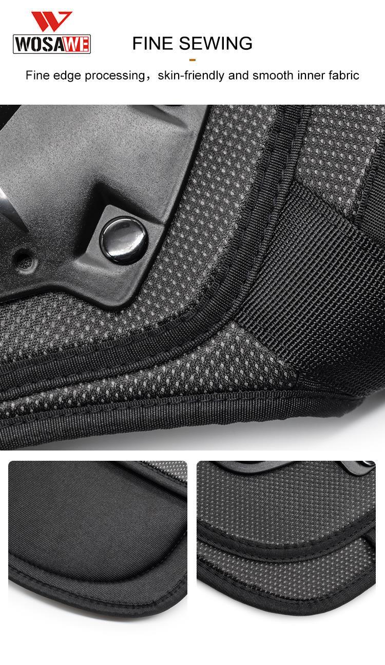 WOSAWE Adult Full Body Protection Sports Back Support Snowboard Ski Cycling Motocross Vest Jacket Elbow Knee Pads MTB Suit