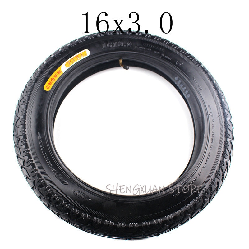 Neumáticos eléctricos de bicicleta de 16x3,0 pulgadas, neumáticos eléctricos de bicicleta de buena , ,