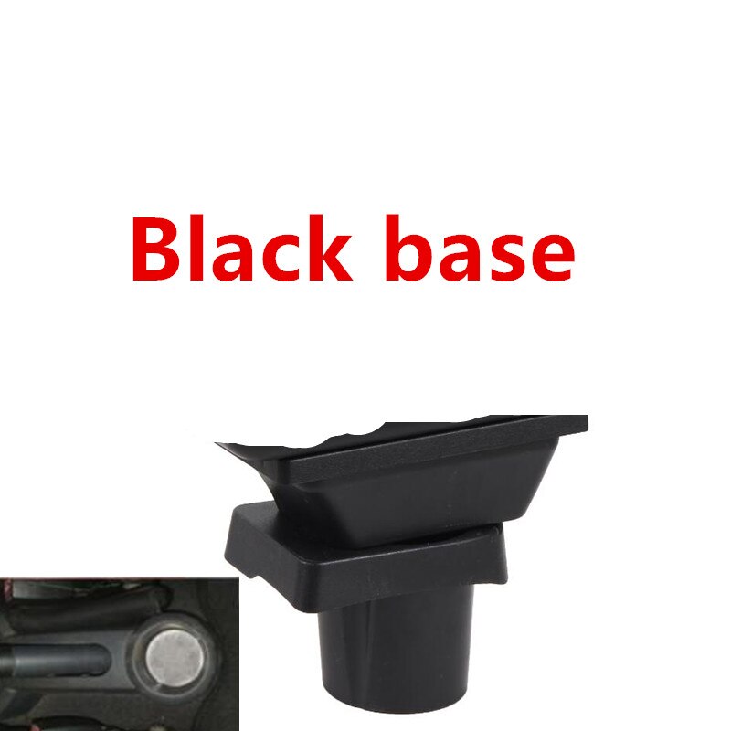 For MINI cooper F56 F55 Armrest box interior storage box Retrofit parts With USB: Black base only