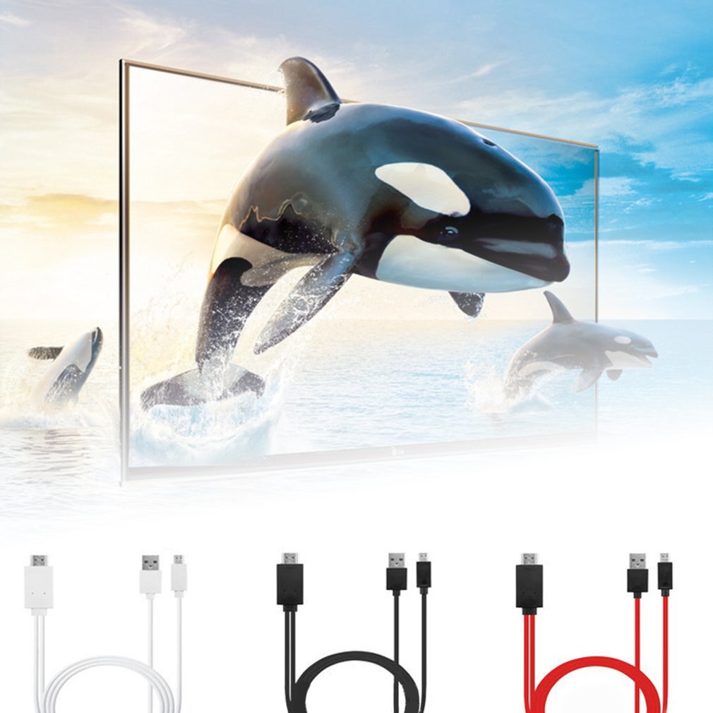 Android Mobile Phone To Hdmi Hd Cable For Samsung Galaxy Mobile Phone 11Pin To Hdmi Hd Cable Mobile Phone To Video Cable