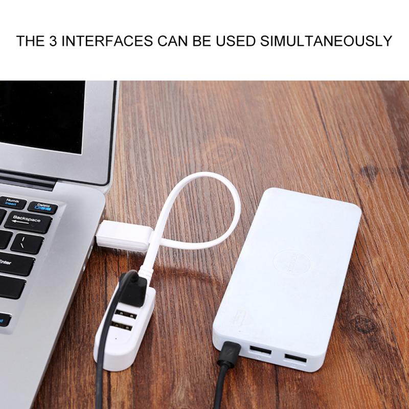 Mini-Usb 3usb Multifunctionele 3A Charger Converter Verlengkabel Uitbreiding Multi-Poort Hub Hub mini Usb Mini-Usb
