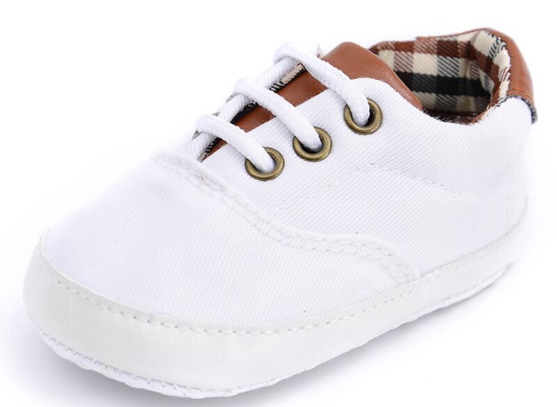 Baby Canvas Shoes Newborn Boys Infant Shoes Prewalkers Crib Shoes Nonslip Loafers First Walkers 11-12-13 Slip On SandQ Baby