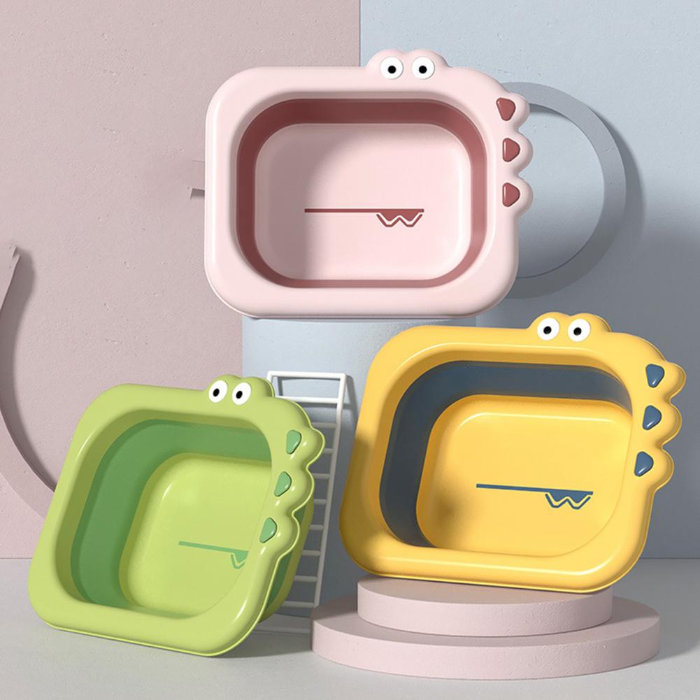 Baby Tub Thickened Basin Portable Easy to Clean Kid Bathing Shower Basin Kids Basin for Home