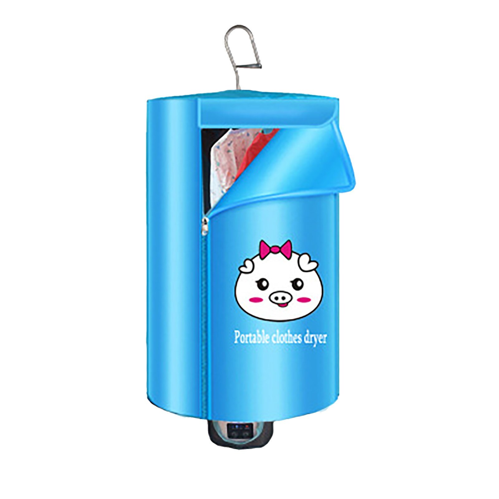 Household Electric Clothes Fast Drying Clothing Rack Portable Clothes Drying Machine Warm Air Heating Cloth Shoes Dryers: A