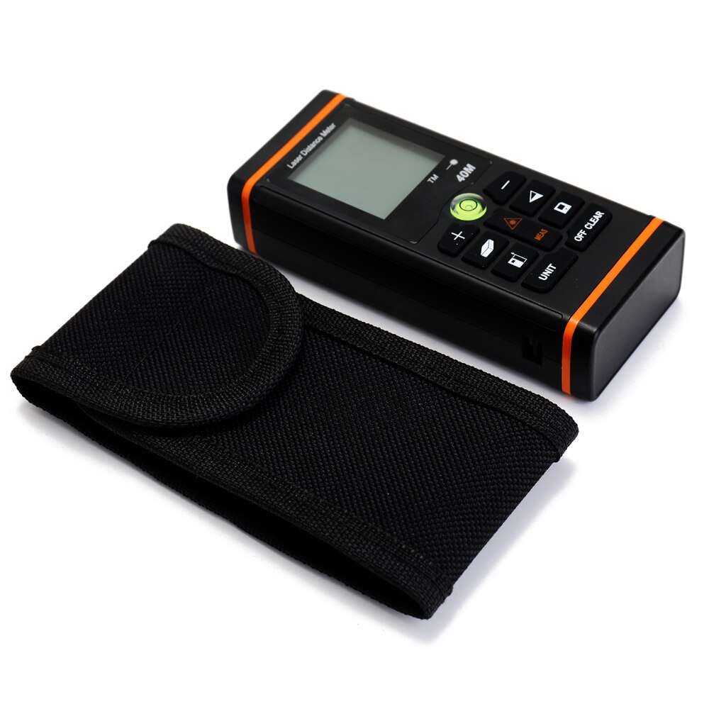 Red Light Handheld LCD Display Digital High Accuracy Measure Rangefinder Distance Meter Building Measurement Device Ruler