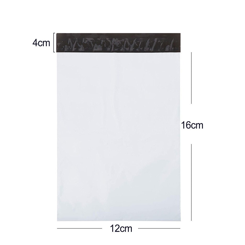 Envelopes Bags with Self-seal Mailbag Mailing Envelope Waterproof and Tear-Proof Postal Bags white Bags: A 200pcs