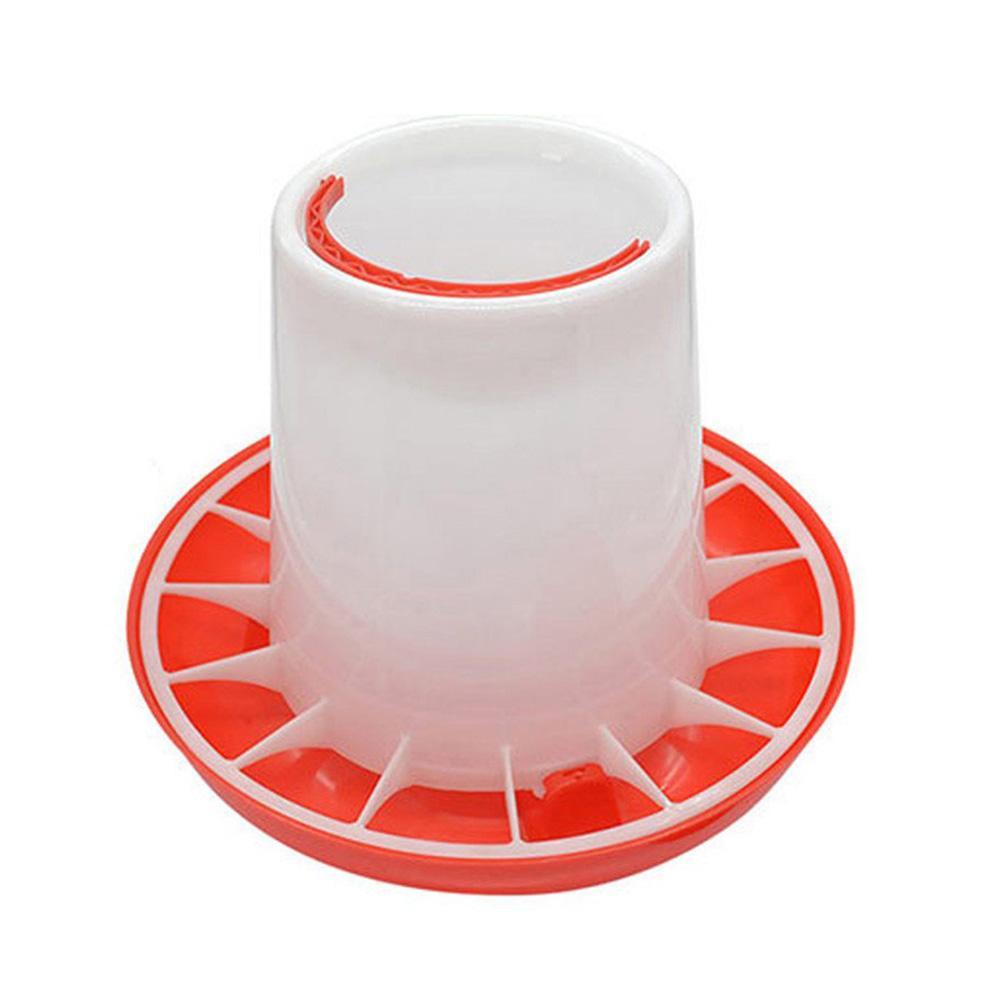 MOGOULUA Automatische Kippenwaterer Set - 9L Capaciteit, 4 Drinkbekers, Vlotterkraan, Voor Kippen, Eenden, Ganzen, Duiven & Kwartels