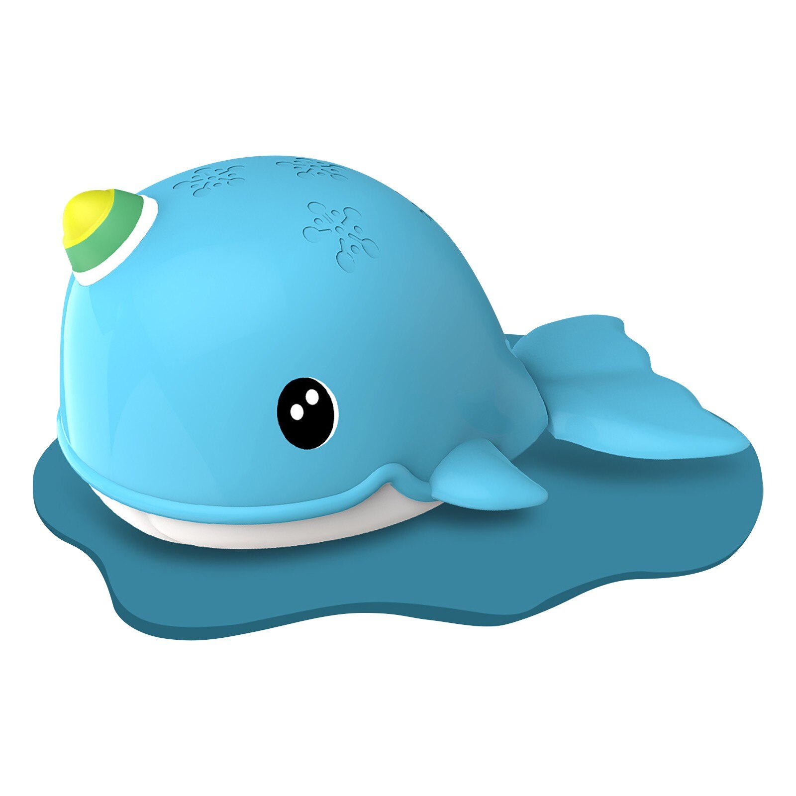 Baby Bad Speelgoed Wind Up Bad Speelgoed Leuke Walvissen Bad Speelgoed Voor Peuters Drijvende Badkamer Beregening Douche Zwemmen Water Speelgoed # P30: Blauw
