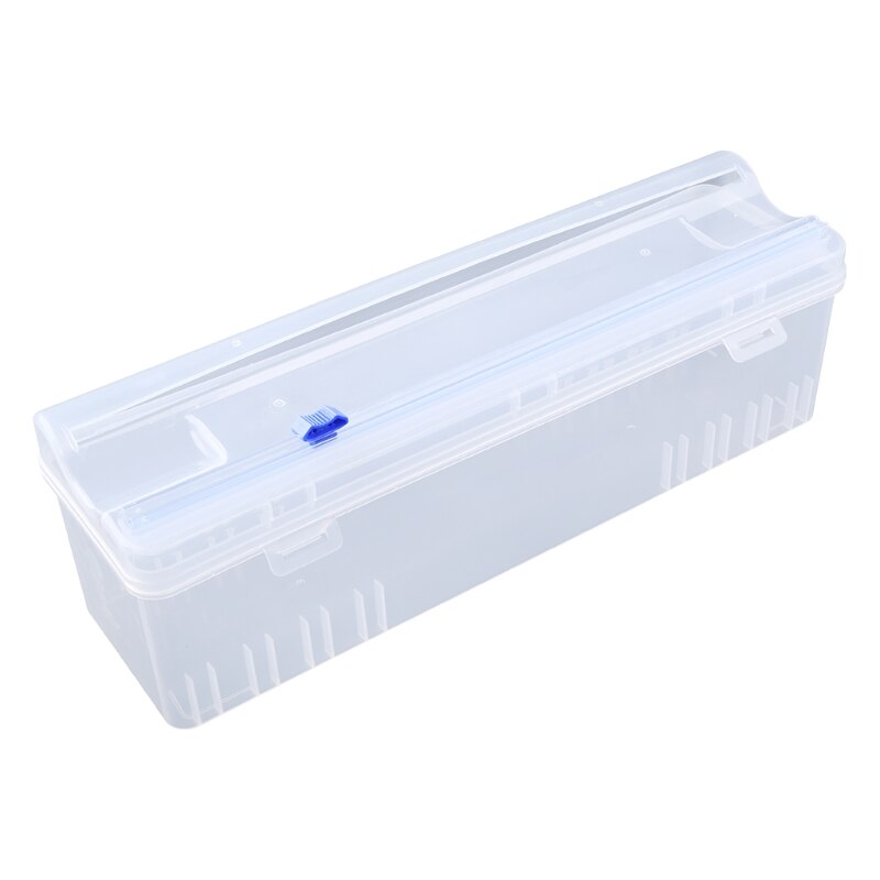 Adjustable Cling Film Cutter Home Food Wrap Dispenser Food Wrap Stretch Clear Cling Wrap Household Economical Slitter M29 22
