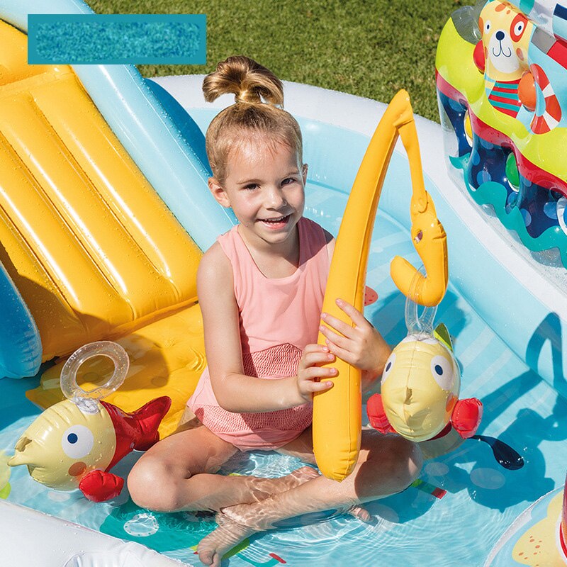 Glijbaan Voor Kinderen Fun Gazon Glijbanen Inflatables Zwembaden Voor Kinderen Zomer Kinderen Glijbaan Set Backyard Outdoor Speelgoed