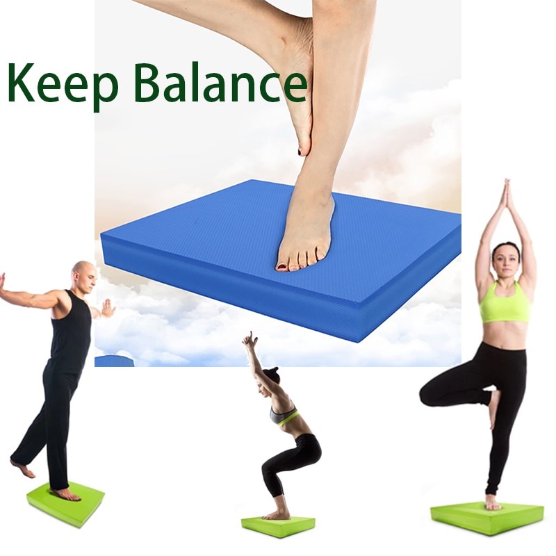 40x33cm Weichen Falten Yoga matt Gleichgewicht Fitness Ausbildung Pilates Fitness Gremium TPE Yoga matt Gleichgewicht Weichen Fitness