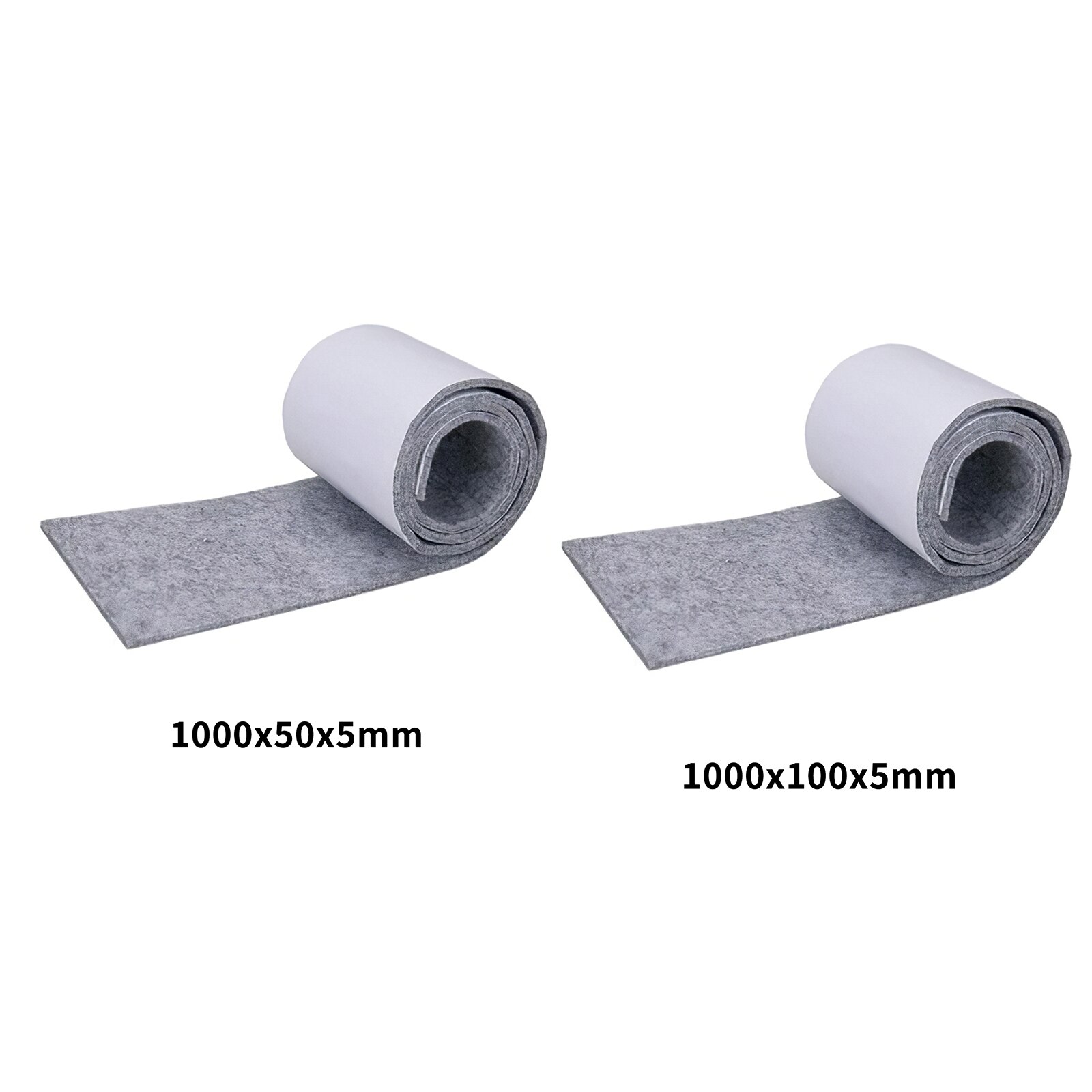 1 Roll Self-Adhesive Felt Furniture Pad Roll For Hard Surfaces Heavy Duty Felt Strip Mute Wear-Resisting Protect The Floor Pads