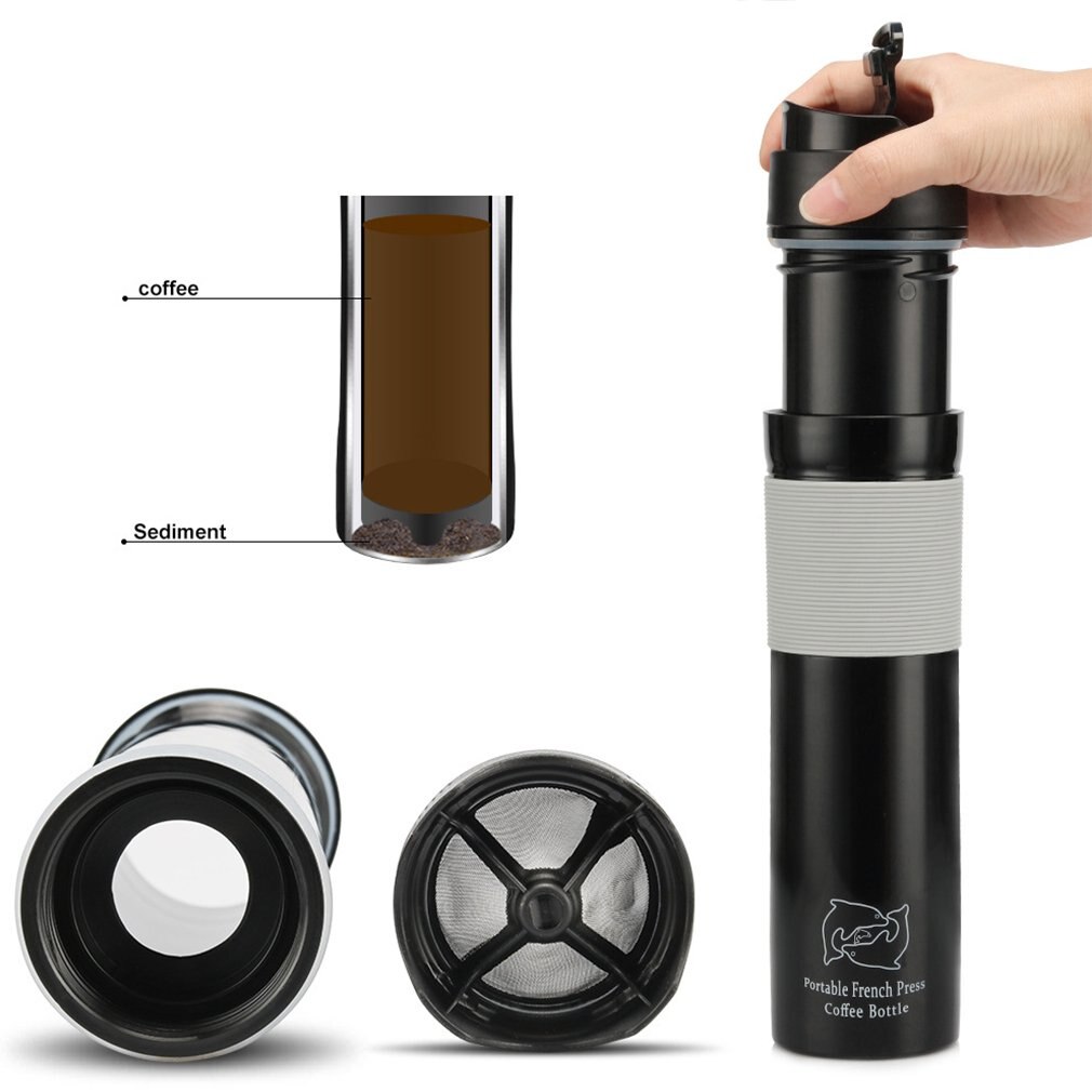 Mini Coffee Machine Manual Coffee Maker Portable Pressure Espresso Coffee Maker Handheld Espresso Maker For Home Traveller