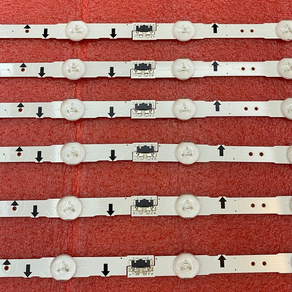 LED Backlight strip voor Samsung UE50J6240AK UE50J6230AU UE50J6202AK UE50J6200AW UE50J6200AK UE50J5570SU UE50J5550SU UE50J5505AK