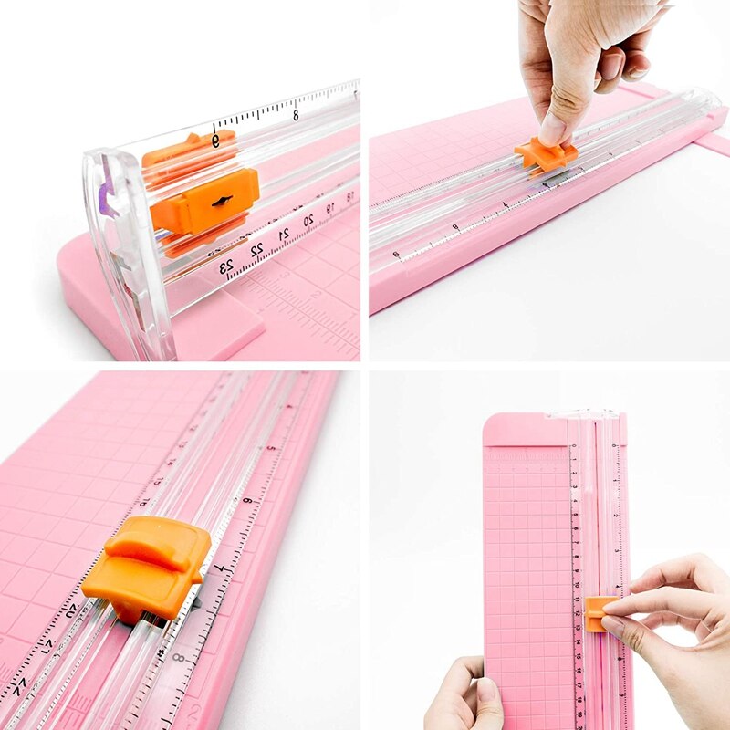 A5 Papiersnijder Papier Trimmer Foto Bladen Met Beveiliging Safeguard En Side Heerser Voor Kantoor Thuis Briefpapier