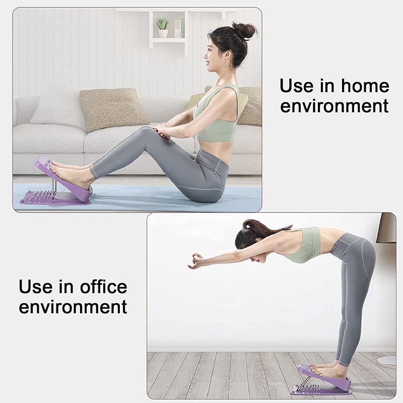 Portable Slant Board Adjustable Slant Board By 9 Levels Calf Stretcher ForHamstring Achilles Leg Calves Muscle Exerciser