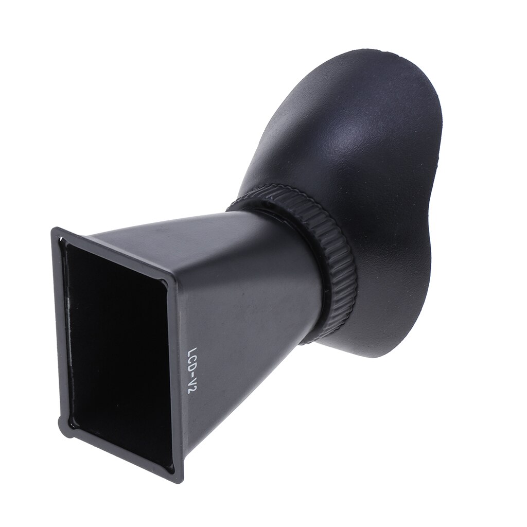 2.8X 3'' LCD Screen Viewfinder Magnifier Magnetic Hood Extender V2 For Canon 550D T2i 5D Mark III Nikon D90 DSLR Camera