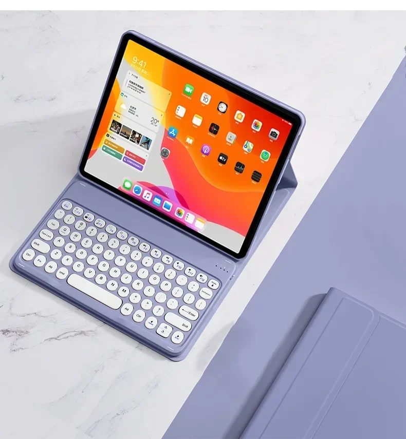 Funda con teclado para Lenovo Idea Tab Pro 12,7, Funda magnética para Teclado Lenovo Idea Tab Pro 2025 TB373FU: YELLOW