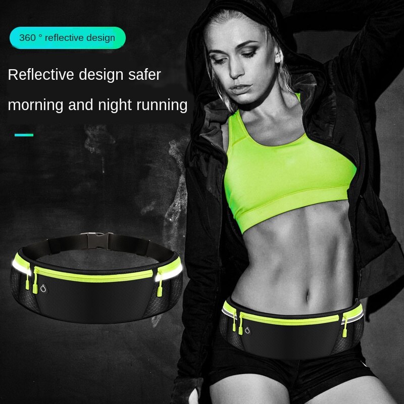 Outdoor hardlooptas telefoon antidiefstal rugzak hardloopriem heuptas waterdichte riem mannen vrouwen sportschool